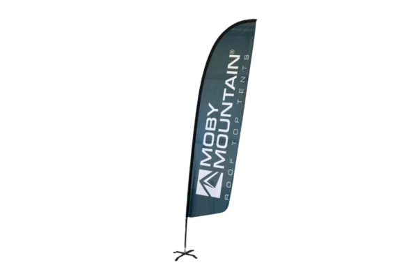 Moby Mountain Feather Flag XL